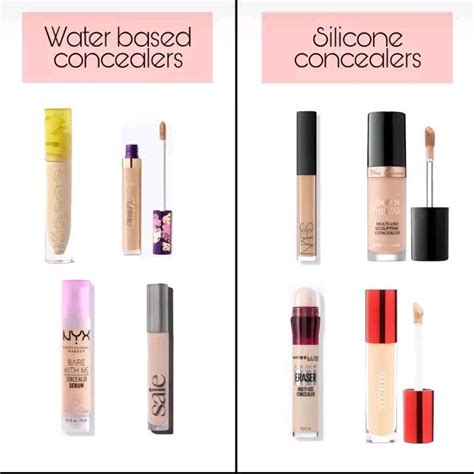 dior concealer water or silicone based